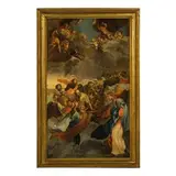 Giovanni Lanfranco, Cristo cammina sulle acque, oil on canvas