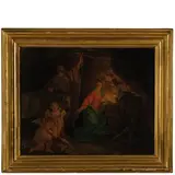 Giuseppe Cades, Natività, oil on canvas