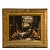 Convito a casa di Marta e Maria by David Teniers the Younger, oil on canvas, offered Mar 2018