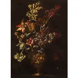 Vaso fiorito by Francesco Caldei detto Francesco Mantovano, oil on canvas, offered Mar 2018