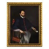 Pietro Facchetti, Ritratto del Vescovo di Lodeve, oil on canvas