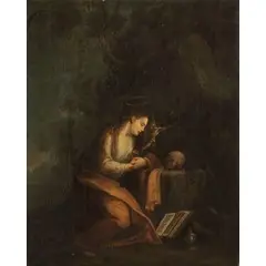 Lorenzo Pasinelli, Maria Maddalena penitente, oil on canvas
