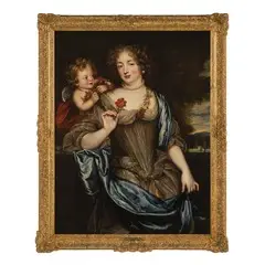 Pierre Mignard, Ritratto di dama, oil on canvas