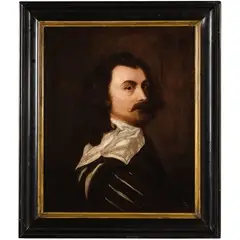 Gonzales Coques, Ritratto di gentiluomo, oil on canvas