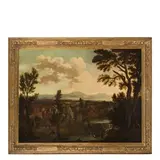 Crescenzo Onofri, Paesaggio, oil on canvas