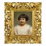 Ritratto di bambina / Firmato 'G B Torriglia' in alto a destra by Giovanni Battista Torriglia, oil on canvas, offered Mar 2018
