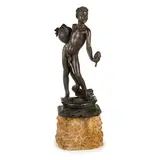 La Sorgente / Firmato 'Gemito' sull'anfora, punzone Fonderia Gemito Napoli by Vincenzo Gemito, bronze, offered Mar 2018
