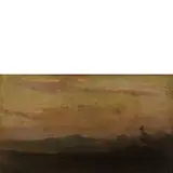 Cristiano Banti, Paesaggio al tramonto