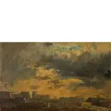 Paesaggio grigio / Firmato 'G Fasanotti' in basso a destra by Gaetano Fasanotti, oil on canvas, offered Mar 2018