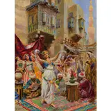 Fabio Fabbi, Musica e danze nell'Harem / Firmato 'F. Fabbi' in basso a sinistra, oil on panel