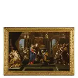 Andrea Camassei, Matrimonio della Vergine, oil on canvas