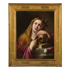 Maddalena by Mauro Gandolfi, oil on canvas, offered May 2018