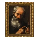 Sant'Antonio Abate by Francesco Fracanzano, oil on canvas, offered May 2018