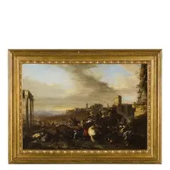Battaglia by Jacques Courtois, oil on canvas, offered May 2018