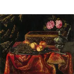 Natura morta by Carlo Manieri, oil on canvas, offered May 2018