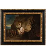 Giuseppe Bernardino Bison, Le tentazioni di Sant'Antonio, oil on canvas