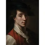Martin Knoller, Ritratto di giovane, oil on canvas