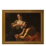 Daniel Seiter, Carità Romana, oil on canvas