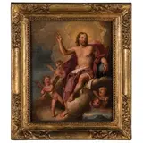 Pietro Liberi, Cristo benedicente, oil on canvas