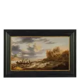 Cornelis Mahu, La chiamata di Pietro e Andrea, oil on panel