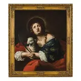 Onorio Marinari, Santa Agnese, oil on canvas