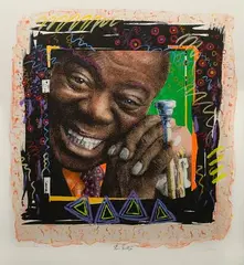 Pops 1 by Richard C. Thomas, Serigraph, offered Dec 2024