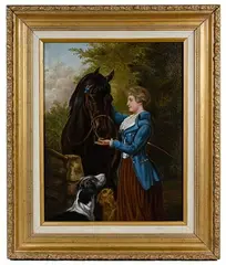 Untitled by Howard Hastings, Oil on Canvas, offered Dec 2020