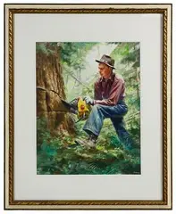 Untitled by Robert W. Addison, Gouache on Paper, offered Dec 2020