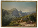 András Markó, Untitled, Oil on Canvas