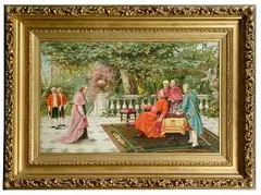 Untitled by Antonio Coppola, Oil on Canvas, offered Dec 2020