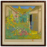 Gustave Baumann, Grandma Battin's Garden