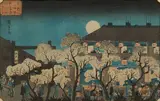 Ando Hiroshige, Untitled, Woodblock Print