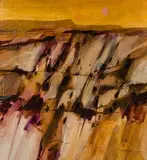 Cliff Dwellings by Jim Prindiville, Mixed Media on Canvas, offered Jan 2025