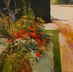 Douglas E. Atwill, Colonel's Garden VI, Oil on Canvas