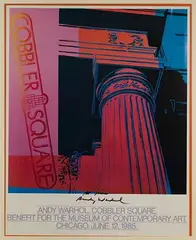 Cobbler Square by Andy Warhol, Lithograph, offered Dec 2024