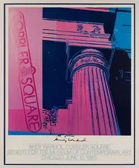 Andy Warhol, Cobbler Square, Lithograph