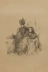 La Mere Malade by James Abbott McNeill Whistler, Lithograph, offered Dec 2024