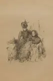 James Abbott McNeill Whistler, La Mere Malade, Lithograph