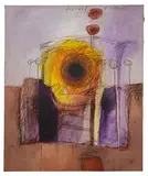 Hanafi, Matahari, Oil on Canvas