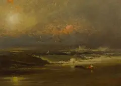Untitled by Franklin Dullin Briscoe, Oil on Board, offered Oct 2024