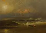 Franklin Dullin Briscoe, Untitled, Oil on Board