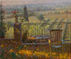 Untitled by Fred Doloresco, Oil on Canvas, offered Oct 2024
