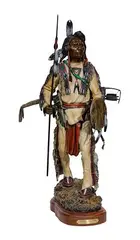 James Regimbal, Silent Sentinel, Bronze Sculpture