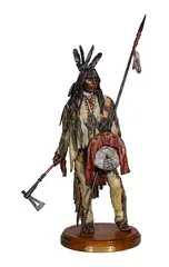 David Lemon, The Mountain Warrior, Bronze Sculpture