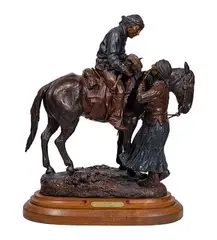 Susan Kliewer, The Gift, Bronze Sculpture