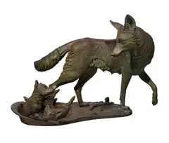 Clyde Ross Morgan, Den Mother, Bronze Sculpture