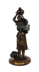 Susan Kliewer, Woman at the Well, Bronze Sculpture