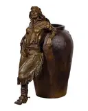 Untitled by Deborah Copenhaver Fellows, Bronze Figural Urn, offered Oct 2024