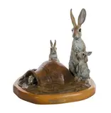 The Hiding Place by Diana Kung Simpson, Bronze Sculpture, offered Oct 2024