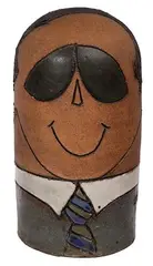 Raul Coronel, Untitled, Ceramic Bust